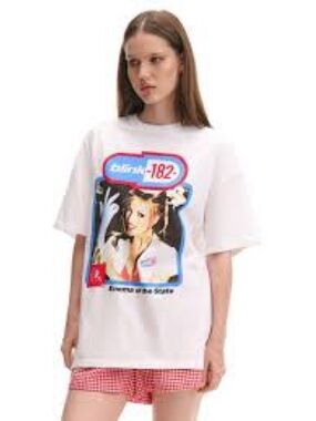 Blink-182 Enema of the State Album Graphic T-Shirt Size L Oversized New